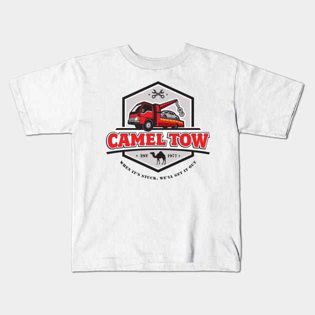 Camel Towing Co. Kids T-Shirt by theteerex